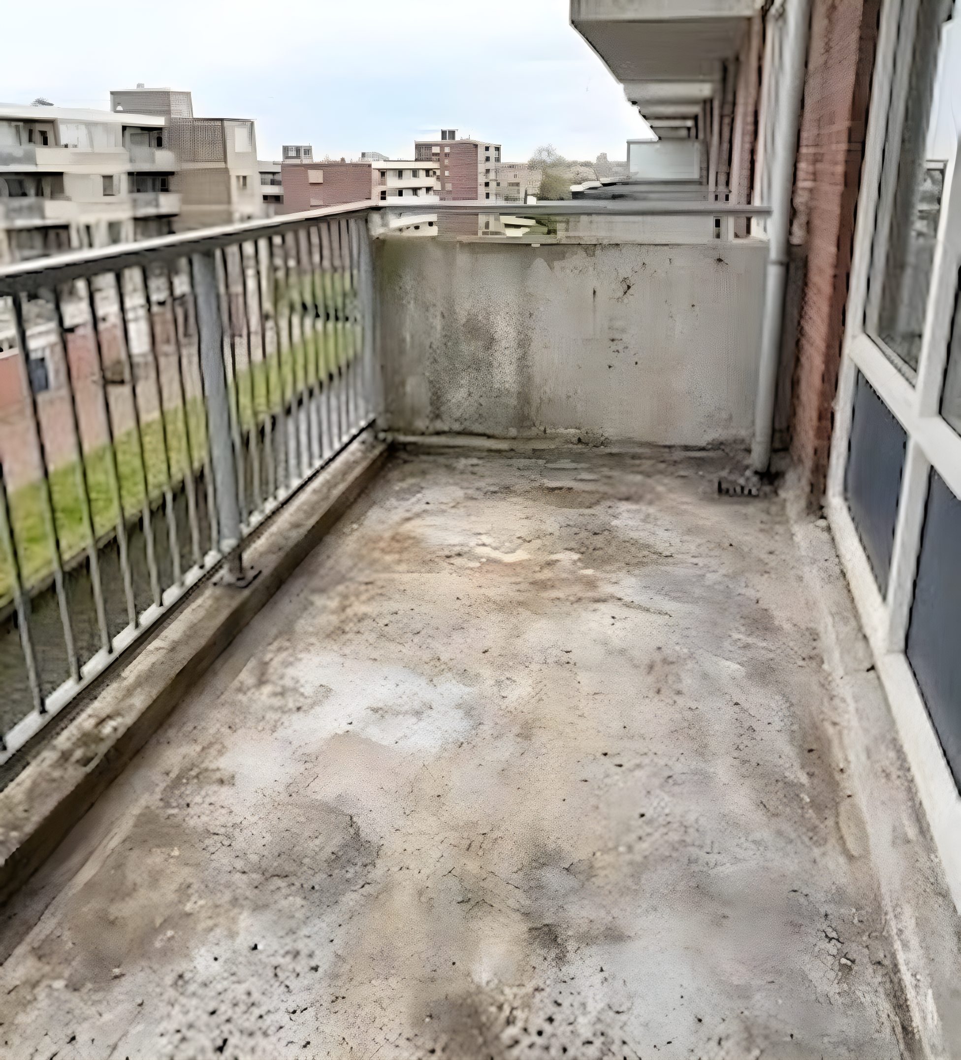 Balkon voor